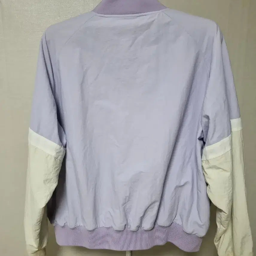 [BUNJANG] FILA Lavender Oversized Jumper Jersey Jacket S / FILA 휠라 연보라색 오버핏 점퍼 라벤더 져지 자켓 S
