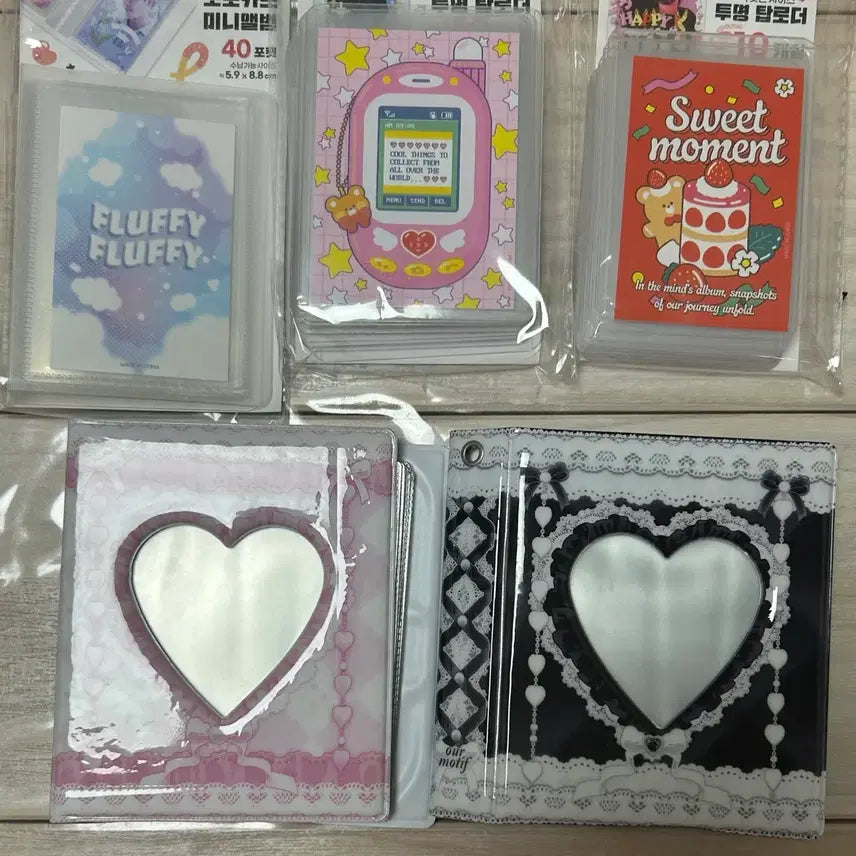 [SOLD OUT] [BUNJANG] Photocard Binder &amp; Toploader Bundle Set / 포카 바인더 탑로더 일괄판매
