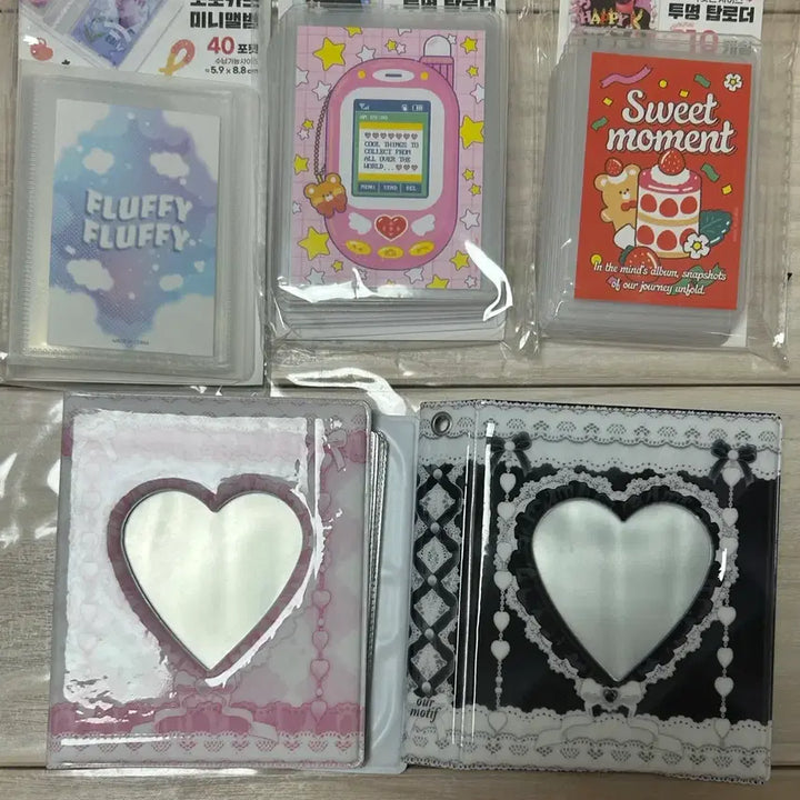 [SOLD OUT] [BUNJANG] Photocard Binder &amp; Toploader Bundle Set / 포카 바인더 탑로더 일괄판매
