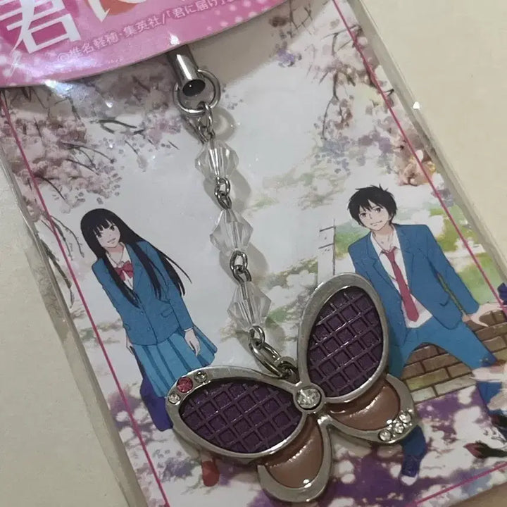 [BUNJANG] Kimi ni Todoke Sawako Hair Pin &amp; Strap / 너에게 닿기를 공식굿즈 사와코 머리핀 헤어핀 키링 스트랩