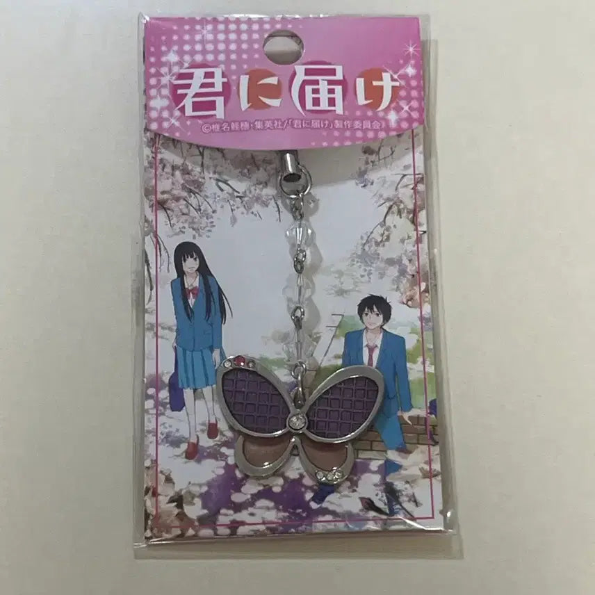 [BUNJANG] Kimi ni Todoke Sawako Hair Pin &amp; Strap / 너에게 닿기를 공식굿즈 사와코 머리핀 헤어핀 키링 스트랩