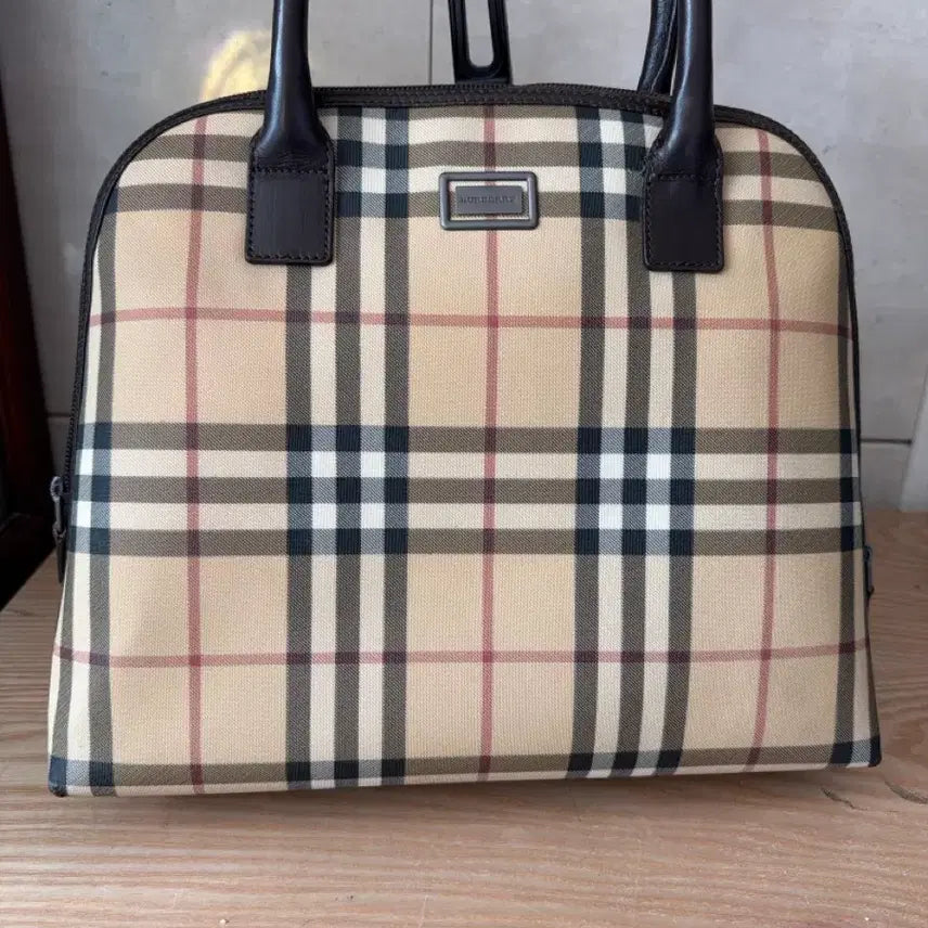 [BUNJANG] Burberry Nova Check Tote Bag / 버버리 노바체크 토트백(정품-