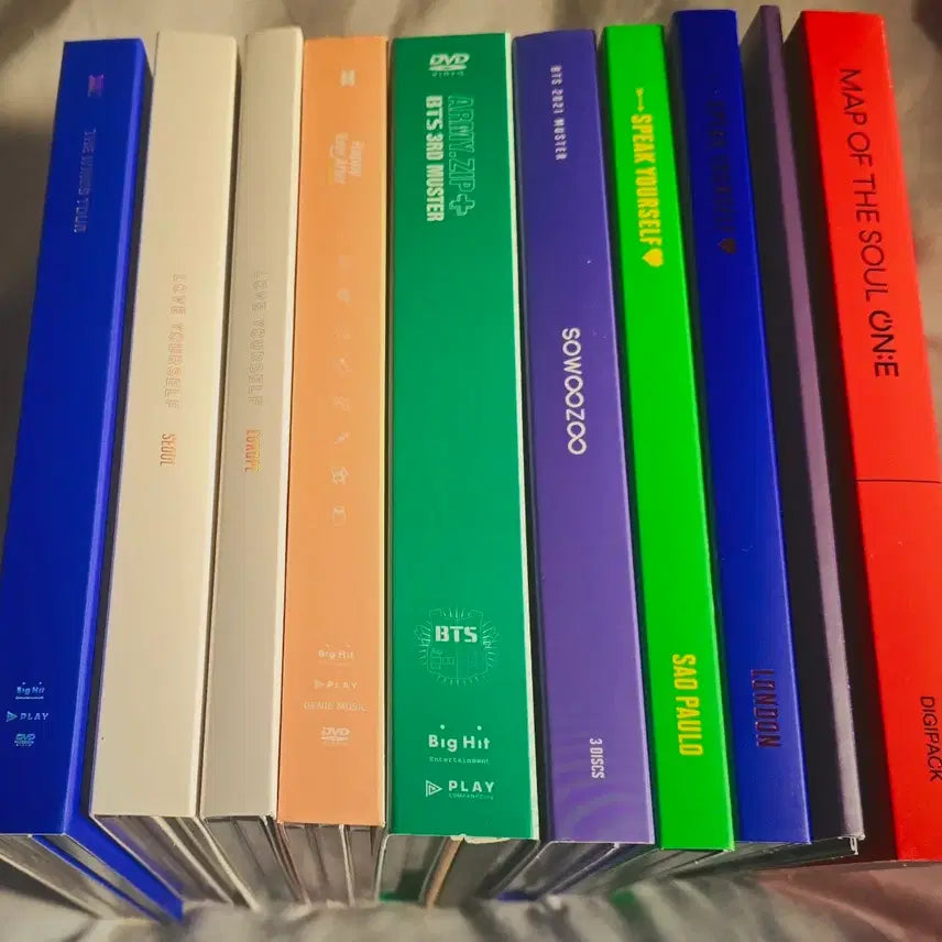 [BUNJANG] BTS Performance DVD Digipak Bundle Set / [오늘만]방탄 BTS 공연 DVD 디지팩 10세트 일괄(포토북아웃박스X)