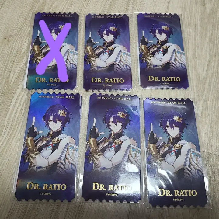 [BUNJANG] Honkai Star Rail Ratio POB Ticket / 붕괴 스타레일 붕스 타오바오 특전 레이시오 티켓