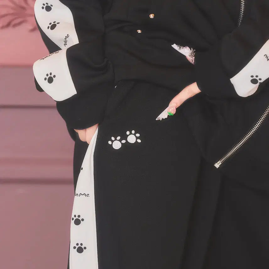 [BUNJANG] Nyanme Training Suit Set / nyanme 냥메 트레이닝복 저지 셋업