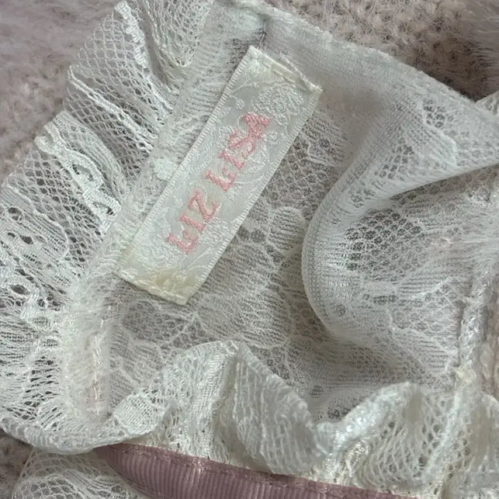 [BUNJANG] Liz Lisa Off-Shoulder Angora Knit Top / 리즈리사 오프숄더 앙고라 니트 핑크 양산형 지뢰계 양지뢰
