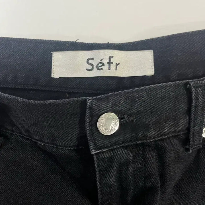 [SOLD OUT] Sefr 세퍼 블랙 데님 청바지 32