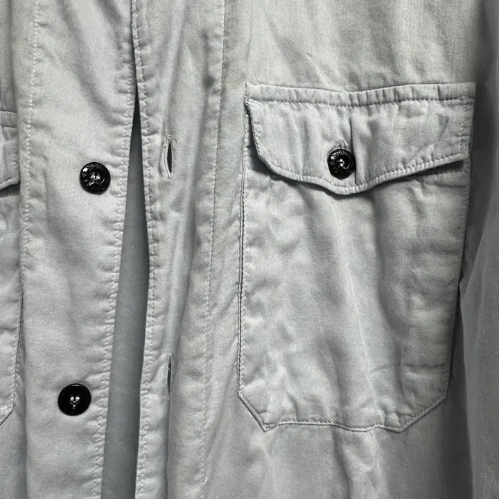 [BUNJANG] Stone Island Linen Shirt / 스톤아일랜드 린넨 셔츠