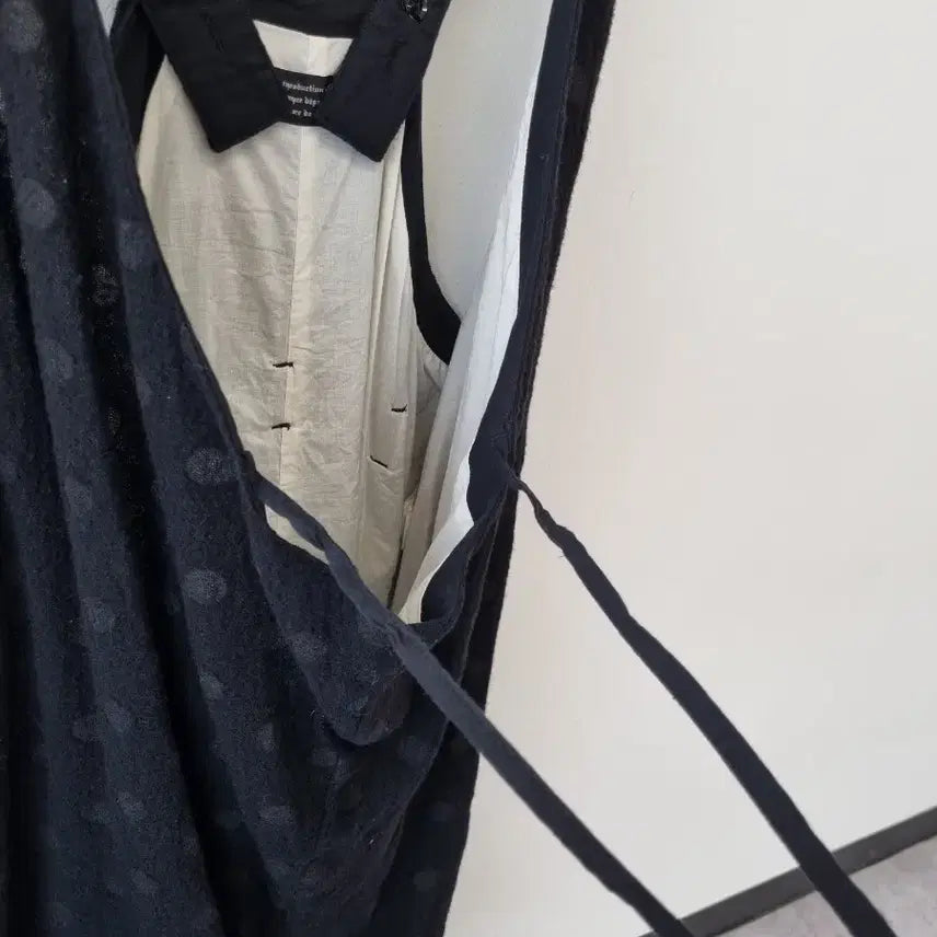 [BUNJANG] Garment Reproduction of Workers Black Dot Jumpsuit / 가먼트리프로덕션오브워커스 블랙 도트 점프슈트