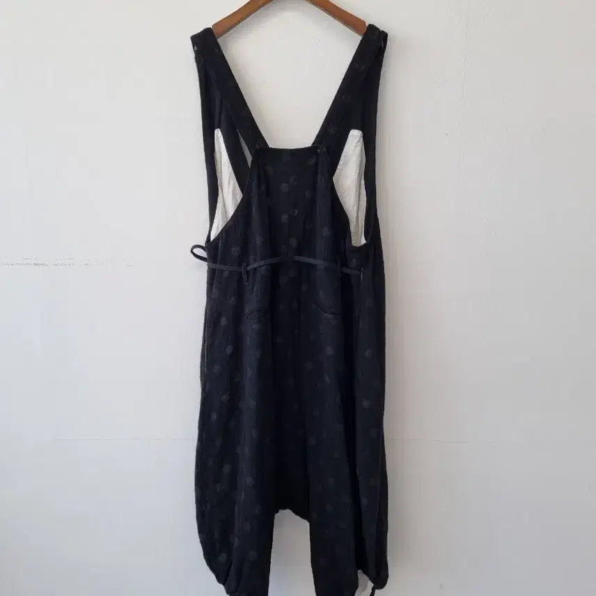 [BUNJANG] Garment Reproduction of Workers Black Dot Jumpsuit / 가먼트리프로덕션오브워커스 블랙 도트 점프슈트