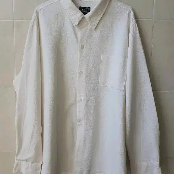 [BUNJANG] PERSTEP Ivory Shirt L (100) / [PERSTEP] 퍼스텝  아이보리 셔츠 L (100)