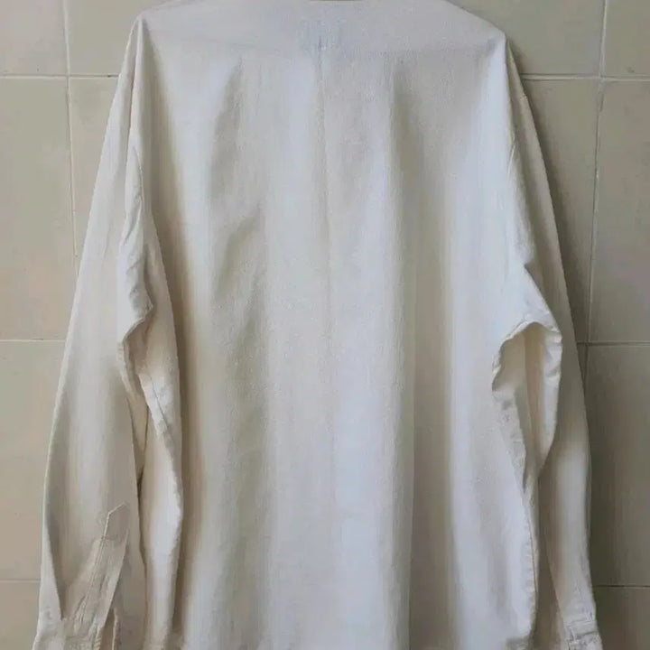 [BUNJANG] PERSTEP Ivory Shirt L (100) / [PERSTEP] 퍼스텝  아이보리 셔츠 L (100)