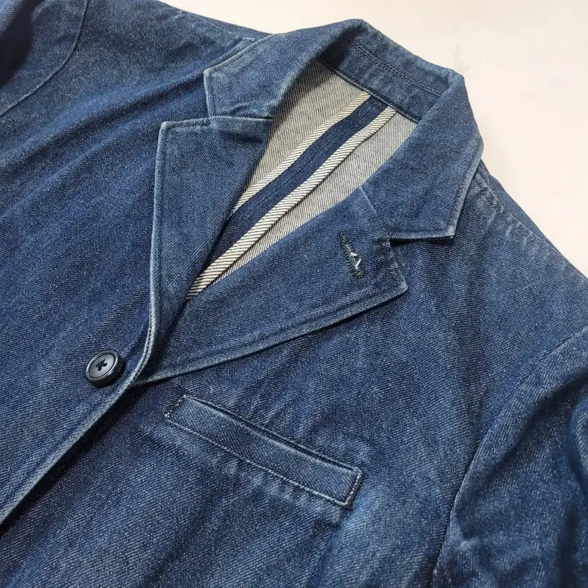 [BUNJANG] Denim Blouson Jacket Size M / 데님 블루종 자켓 m사이즈