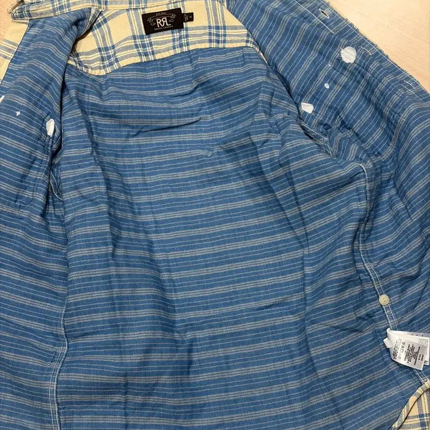 [BUNJANG] RRL Double Face Plaid Work Shirt / (M) RRL 더블페이스 플레이드 워크 셔츠