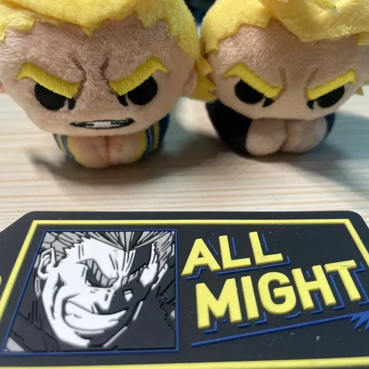 [BUNJANG] My Hero Academia All Might Plush Keyring Set / 나의 히어로 아카데미 올마이트 인형 키링 세트