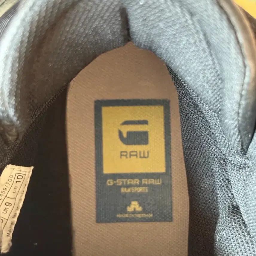 [SOLD OUT] (가격인하) 지스타로우(G-Star RAW) 야드 파이로 하이탑 블랙