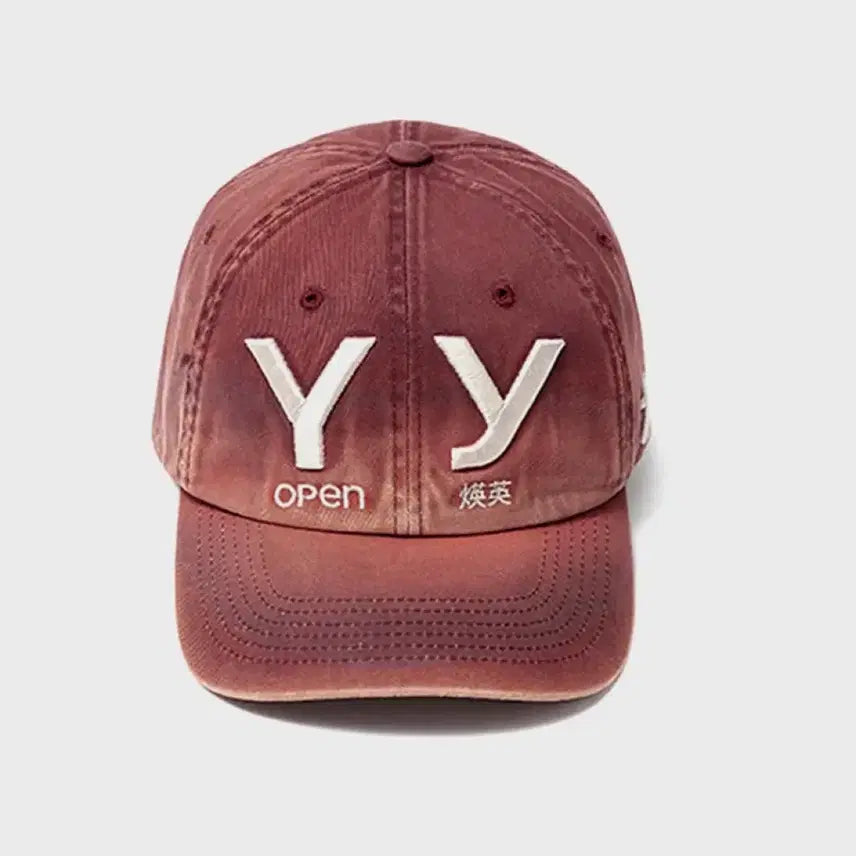 [BUNJANG] Open Y Burgundy Ball Cap / 오픈와이와이 볼캡 버건디 새상품