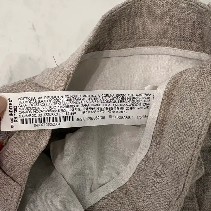 [BUNJANG] Zara Linen Pants 30 / (미사용)zara linen pants 30