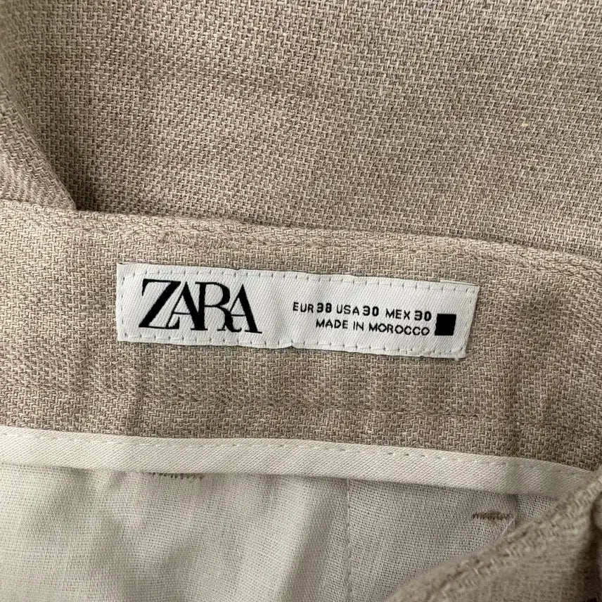 [BUNJANG] Zara Linen Pants 30 / (미사용)zara linen pants 30