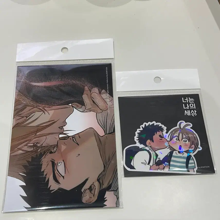[SOLD OUT] 레봄 너나세 인화사진 조각스티커 너는 나의 세상 미개봉