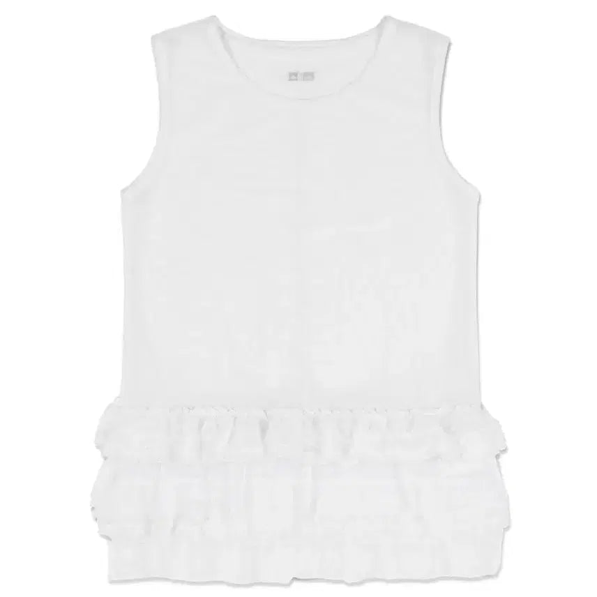 [BUNJANG] Fancy Club Dot Layered Dress / 새상품) 팬시클럽 도트 레이어드 원피스