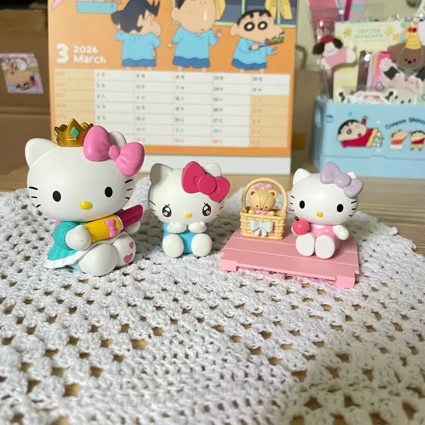 [SOLD OUT] 헬로키티 피규어 세트