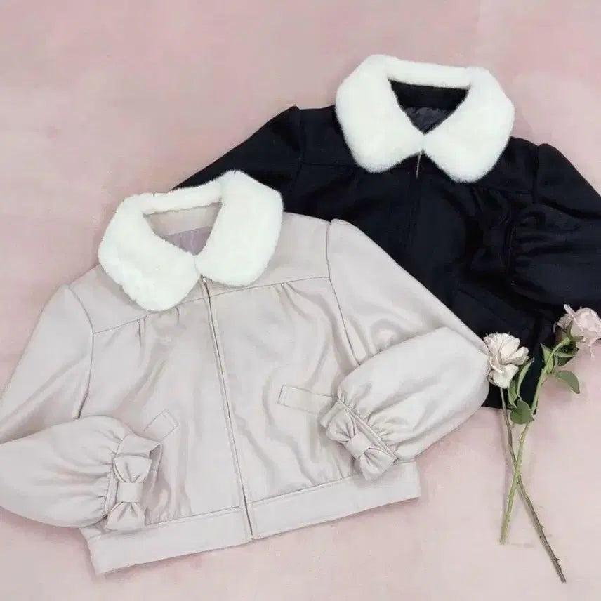 [BUNJANG] Ank Rouge Fur Jacket / 앙크루즈 퍼 자켓 무스탕 겨울 자켓 양산형 양지뢰 지뢰계 일본의류