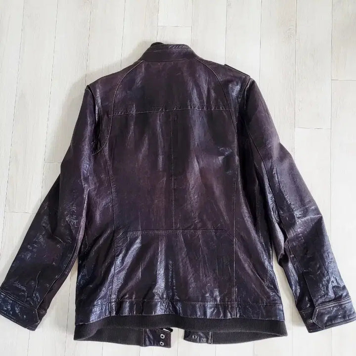 [BUNJANG] ZIOZIA Brown Leather Jacket / ZIOZIA 갈색 가죽 자켓100~105