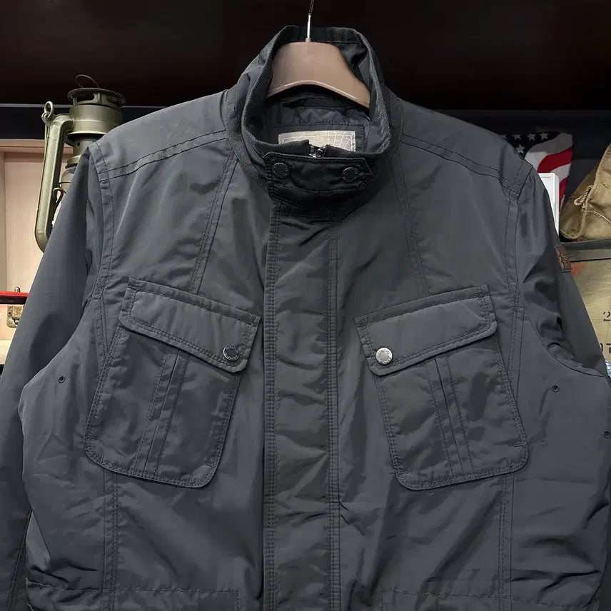 [BUNJANG] Napapijri Emily Safari Pocket Padded Field Jacket / 나파피리 에밀리 사파리포켓 패디드 필드 자켓 N938