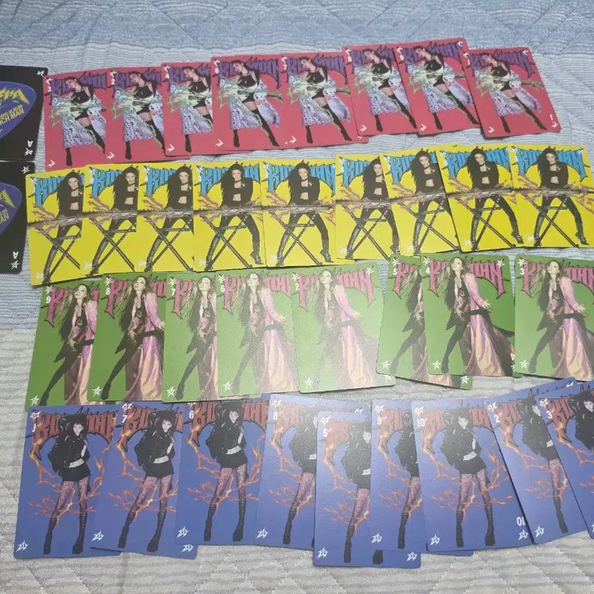 [BUNJANG] aespa Rich Man Album Trump Card Set / 에스파 리치맨 트럼프 카드