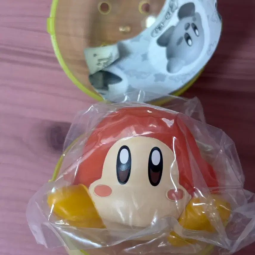 [BUNJANG] Kirby &amp; Psyduck Gacha Figure &amp; Keychain Set / 별의 커비 &amp; 고라파덕 가챠 피규어, 키링 새상품