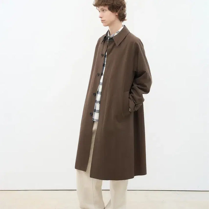 [BUNJANG] Afterpray Stellan Plus Coat Brown S / 애프터프레이 / 26SS 스텔란 플러스 코트 브라운 / S