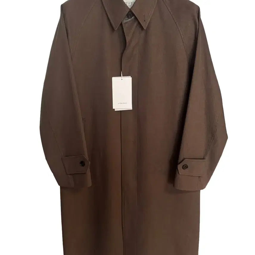 [BUNJANG] Afterpray Stellan Plus Coat Brown S / 애프터프레이 / 26SS 스텔란 플러스 코트 브라운 / S