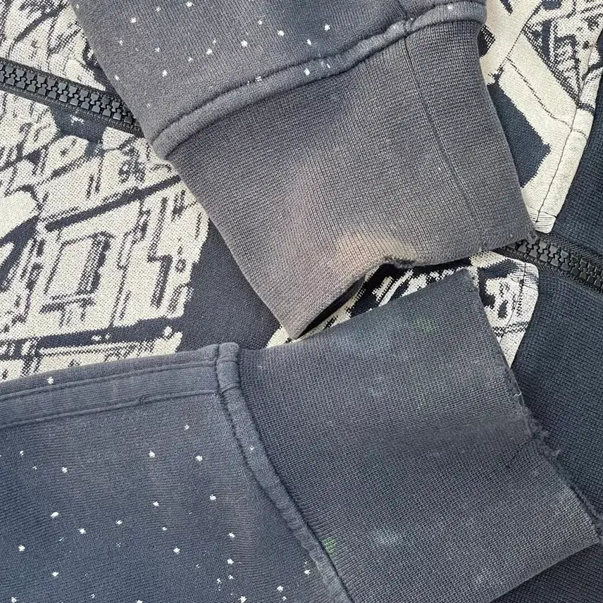 [BUNJANG] Adidas Star Wars Collaboration Hooded Zip-up / [M] 아디다스 스타워즈 콜라보 후드집업