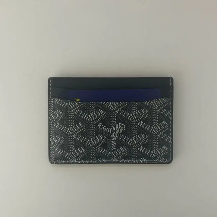 [BUNJANG] Goyard Saint Sulpice Card Wallet Gray / 고야드 생쉴피스 카드지갑 그레이