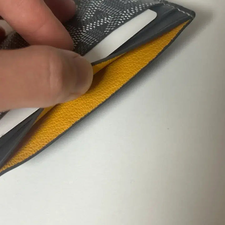 [BUNJANG] Goyard Saint Sulpice Card Wallet Gray / 고야드 생쉴피스 카드지갑 그레이