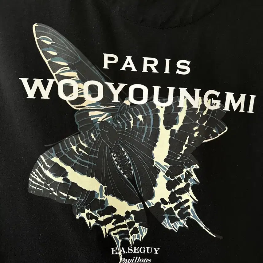 [SOLD OUT] 우영미 나비 로고 반팔 48