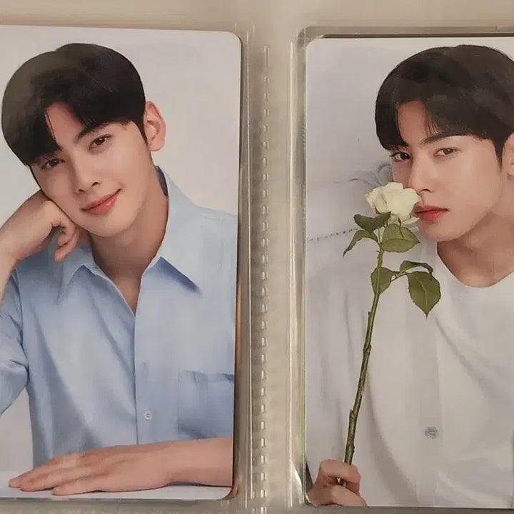 [BUNJANG] Astro Cha Eun-woo Photocard Bundle Set / 차은우 삼화 포카 2종 일괄
