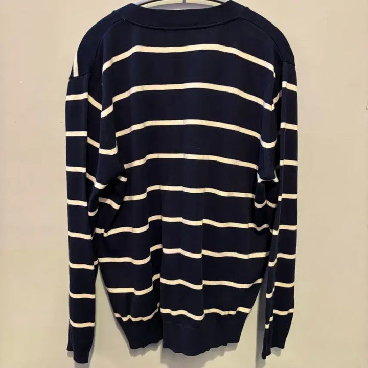 [BUNJANG] Polo Ralph Lauren Striped Knit Cardigan / 폴로 랄프로렌 정품 스트라이프 니트 가디건