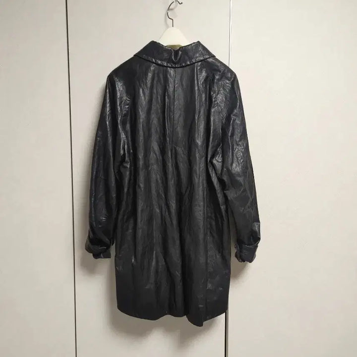 [BUNJANG] Time Faux Leather Jacket / 한섬 타임 페이크 레더 쟈켓
