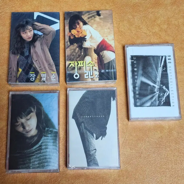 [BUNJANG] Jang Pil Soon 1.2.3.4. Best Cassette Tape (5 Types) Sealed / 장필순 1.2.3.4. 베스트 카세트테이프 (5종) 미개봉