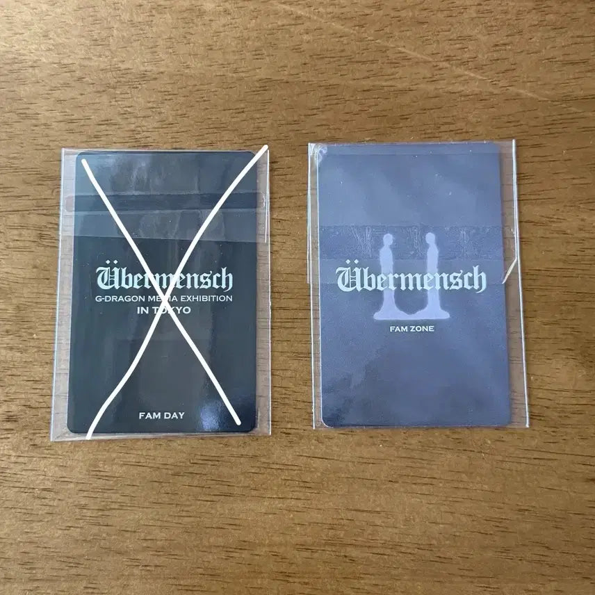 [SOLD OUT] 지드래곤 도쿄 전시회 팸데이 팸존 포카 일본