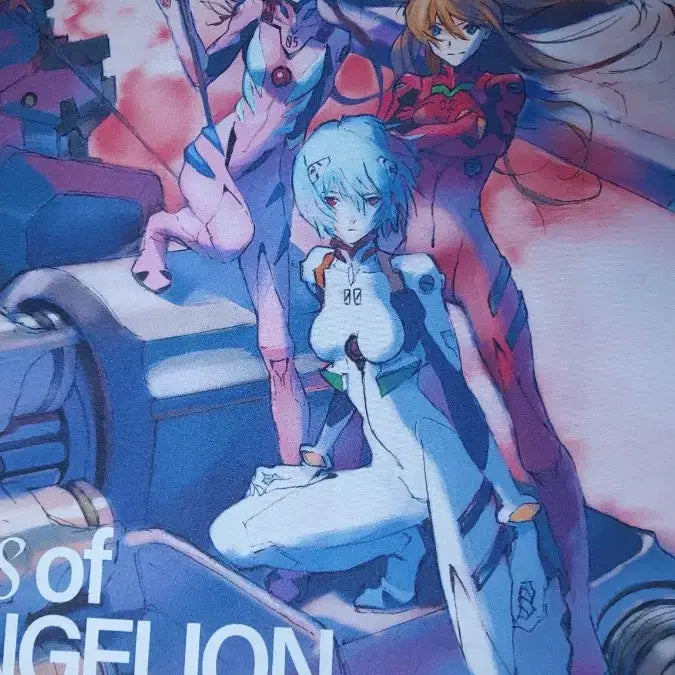 [BUNJANG] Evangelion Exhibition Extended Mouse Pad / 에반게리온 전시회 장패드