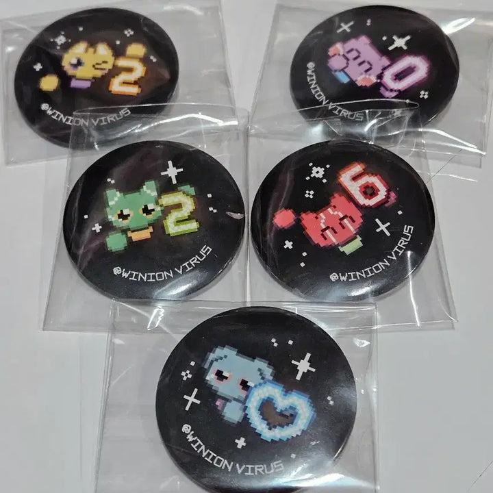 [BUNJANG] WinionVirus Secret Angel Ion Bundle Set / WinionVirus 위니언바이러스 띠부씰 A,B