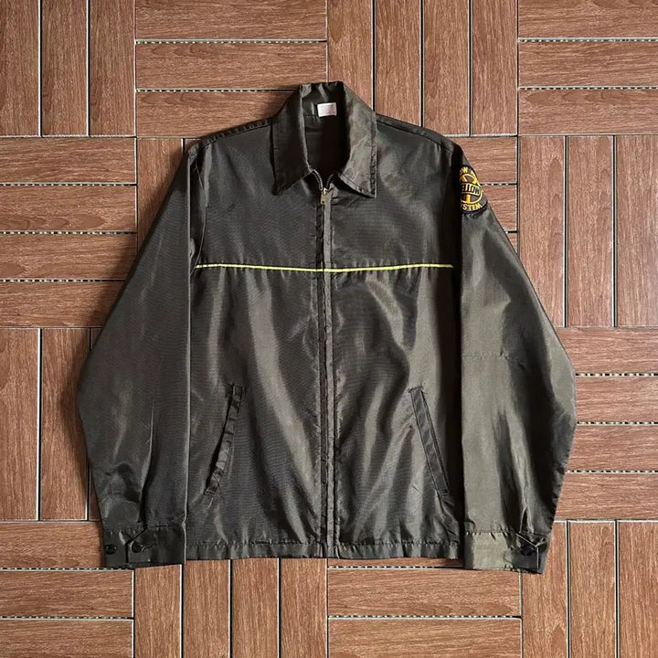 [BUNJANG] 80s Unitog Yellow Freight Nylon Zip-Up Jacket (Size S) / 80s Unitog 유니토그 usa 나일론 집업 자켓 S