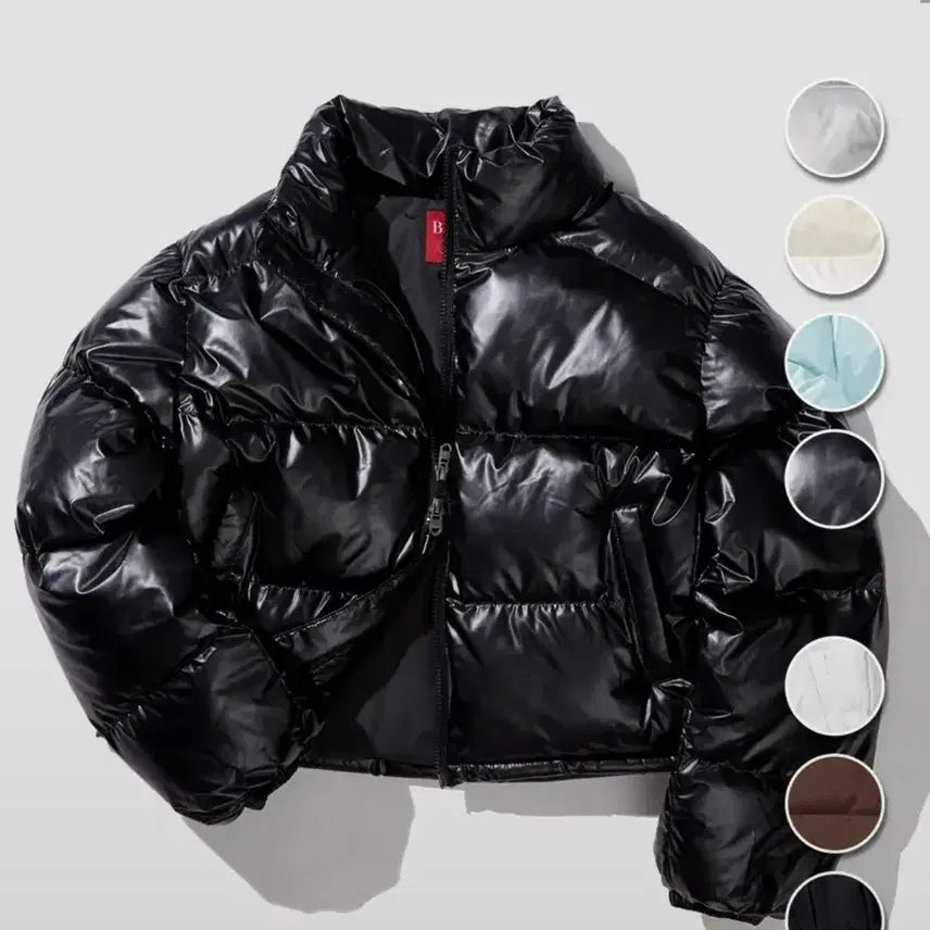 [BUNJANG] Bittercells Cropped Puffer Jacket Black / 새상품) 비터셀즈 크롭 푸퍼 자켓 블랙