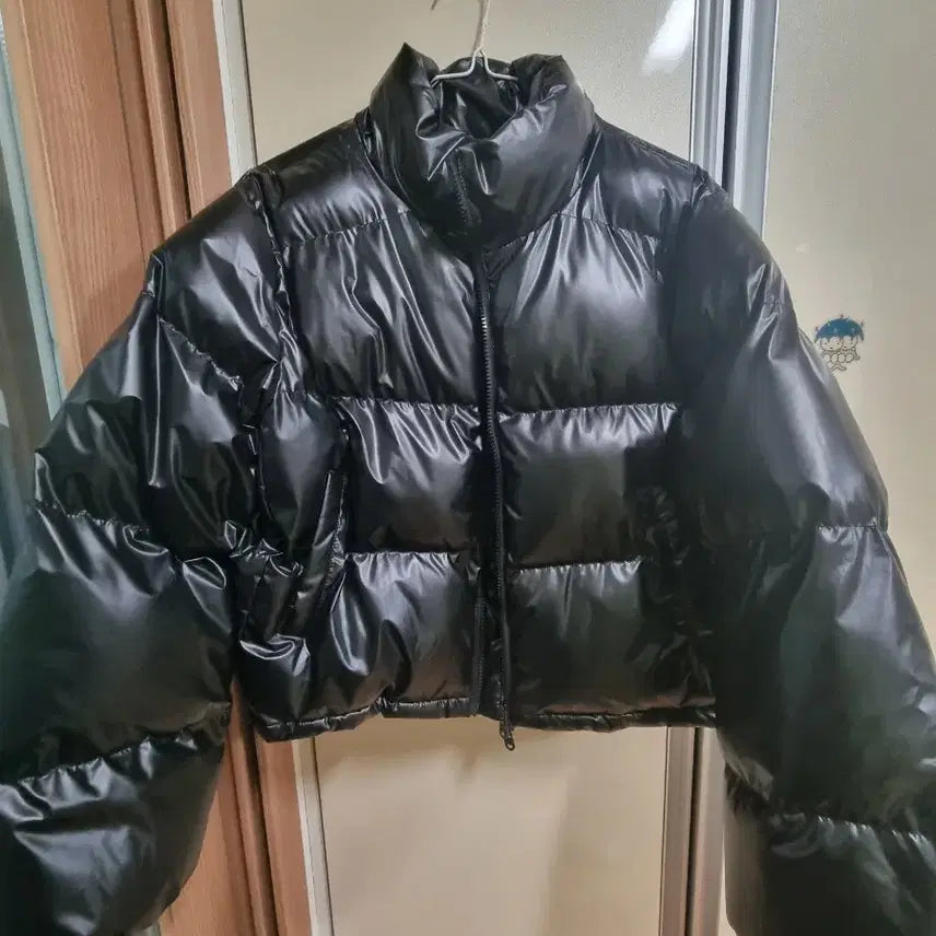 [BUNJANG] Bittercells Cropped Puffer Jacket Black / 새상품) 비터셀즈 크롭 푸퍼 자켓 블랙
