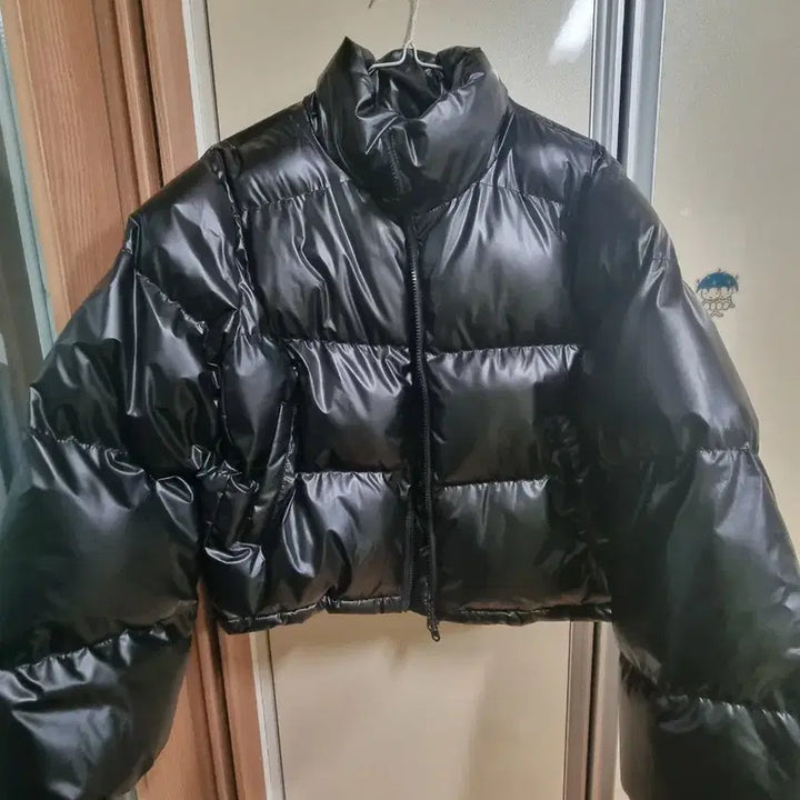 [BUNJANG] Bittercells Cropped Puffer Jacket Black / 새상품) 비터셀즈 크롭 푸퍼 자켓 블랙