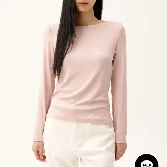 [BUNJANG] Mevie Lua Jin Cream Ivory Straight Pants / 새상품 메비 루아 진 크림 아이보리 스트레이트 일자 팬츠 스탠다드 0