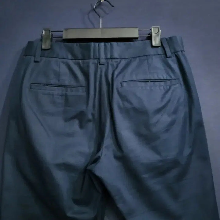 [BUNJANG] System Navy Cotton Pants / 시스템 팬츠